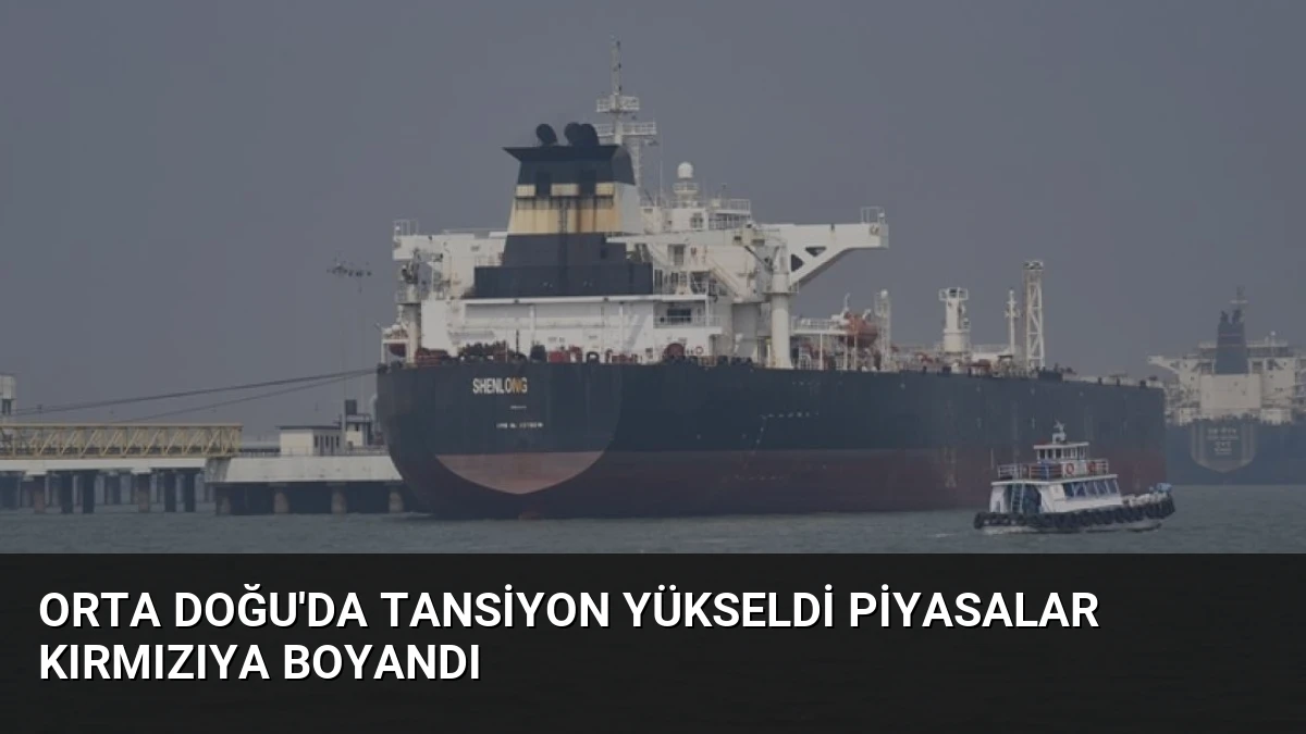Orta Doğu’da Tansiyon Yükseldi Piyasalar Kırmızıya Boyandı