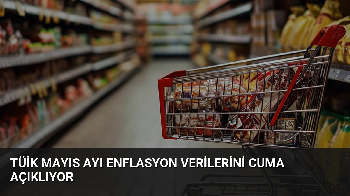 TÜİK Mayıs Ayı Enflasyon Verilerini Cuma Açıklıyor