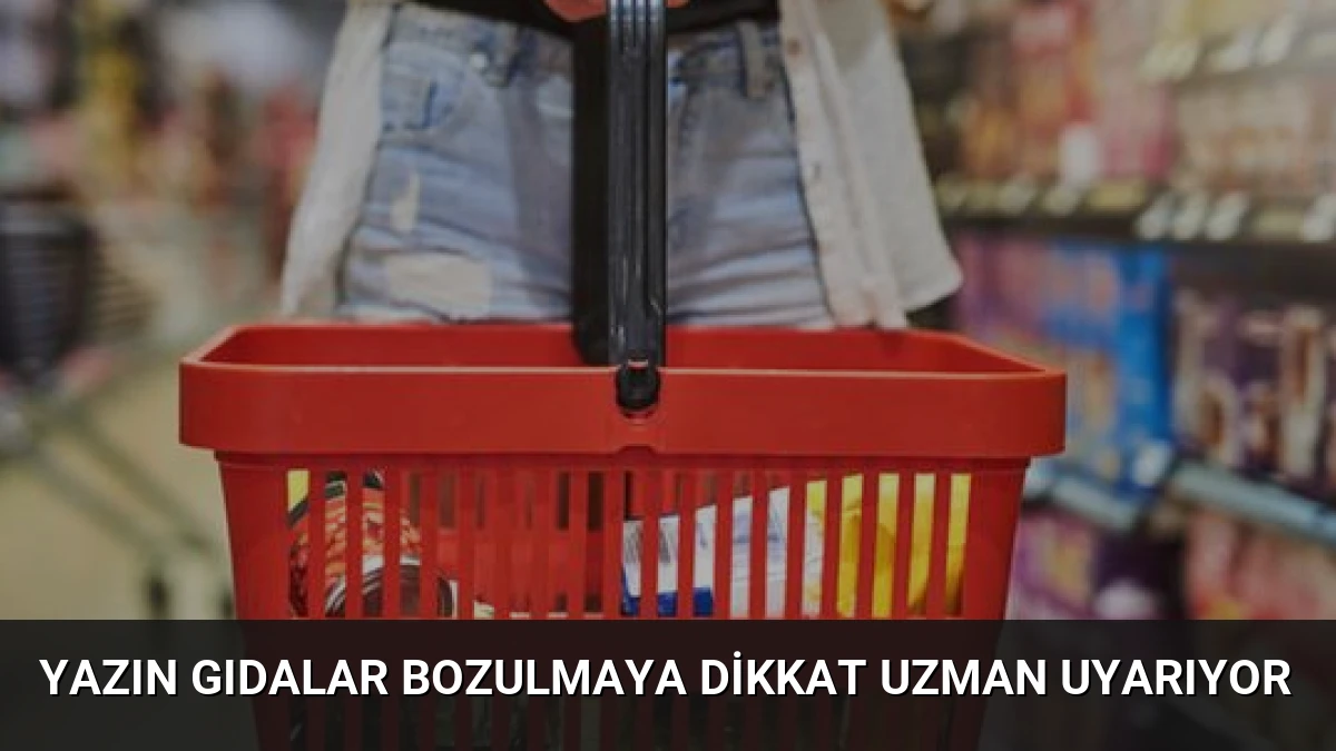 Yazın Gıdalar Bozulmaya Dikkat Uzman Uyarıyor