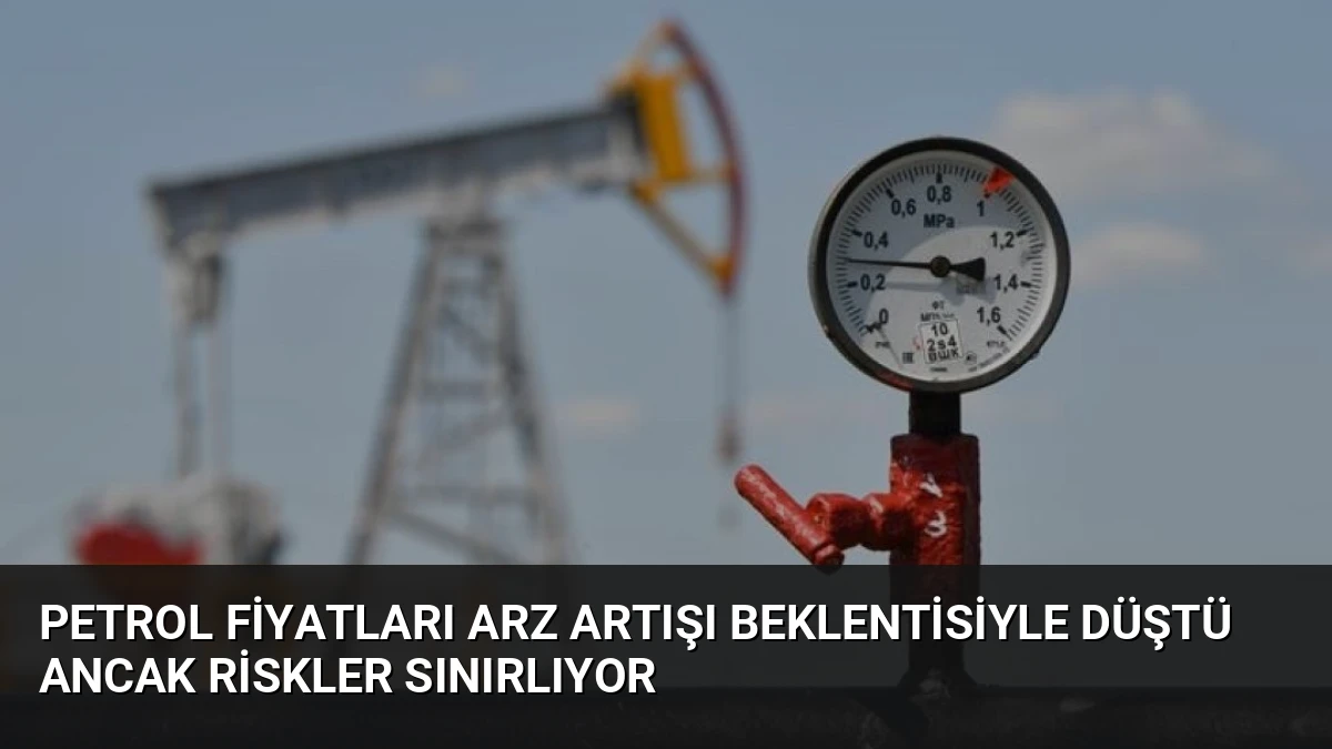 Petrol Fiyatları Arz Artışı Beklentisiyle Düştü Ancak Riskler Sınırlıyor
